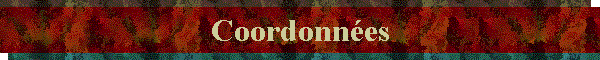 Coordonnes